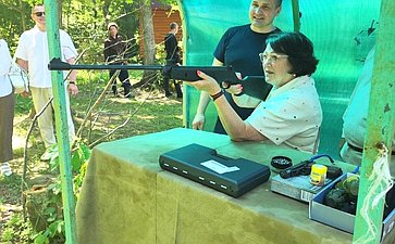 Людмила Талабаева встретилась с казаками в Надеждинском муниципальном округе Приморского края