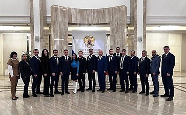 Алексей Кондратенко провел ежегодную встречу с представителями Совета молодых депутатов Кубани