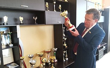 Сергей Рябухин в ходе работы в регионе посетил Вешкаймский район