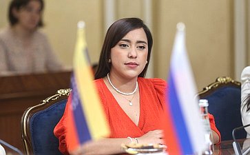 Валентина Матвиенко провела встречу с Председателем Национальной ассамблеи Боливарианской Республики Венесуэла Хорхе Родригесом Гомесом