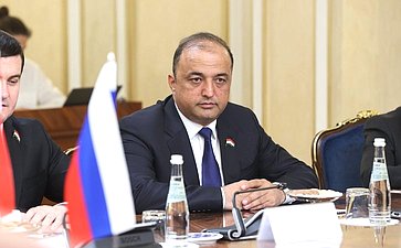 Валентина Матвиенко обсудила с Председателем Маджлиси милли Маджлиси Оли Республики Таджикистан Рустами Эмомали