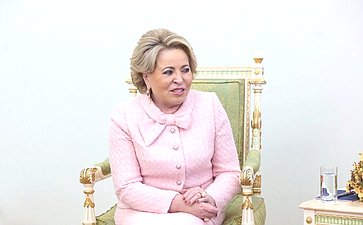 Председатель Совета Федерации Валентина Матвиенко