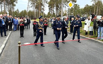 Сергей Рябухин принял участие в церемонии открытия нового комплекса зданий Ульяновского гвардейского суворовского военного училища