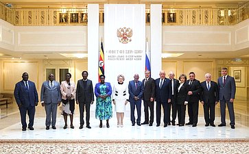 Встреча Председателя Совета Федерации Валентины Матвиенко с Вице-президентом Республики Уганда Джессикой Алупо
