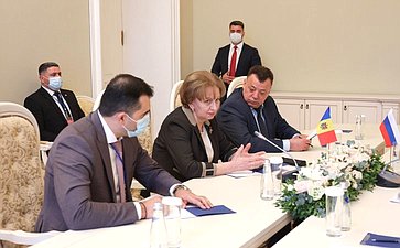 Валентина Матвиенко провела встречу с Председателем Парламента Республики Молдова Зинаидой Гречаный