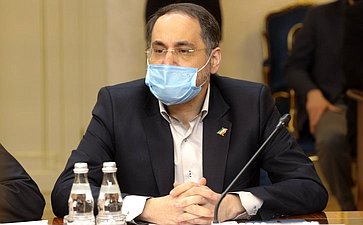 Встреча Валентины Матвиенко с Председателем Собрания Исламского Совета Исламской Республики Иран Мохаммадом Багером Галибафом