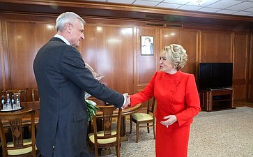 Встреча Председателя Совета Федерации Валентины Матвиенко с руководством Магаданской области