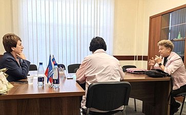 Екатерина Алтабаева провела личный приём граждан