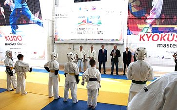 Сергей Рябухин принял участие в церемонии открытия I Всемирного фестиваля боевых искусств ТАФИСА