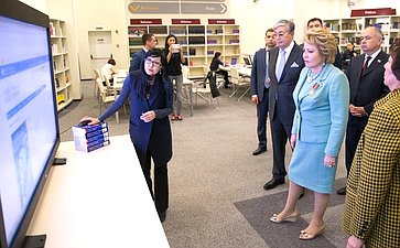 Председатель СФ В. Матвиенко посетила «Назарбаев Университет»