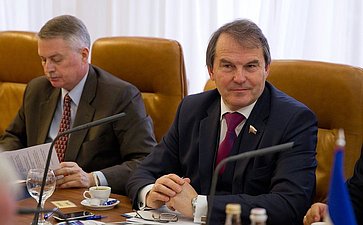 Встреча с председателем группы дружбы «Франция – Россия» в Сенате Французской Республики Патрисом Желяром-9 Морозов