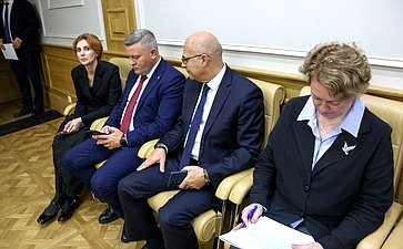 Заседание Комитета Совета Федерации по конституционному законодательству и государственному строительству