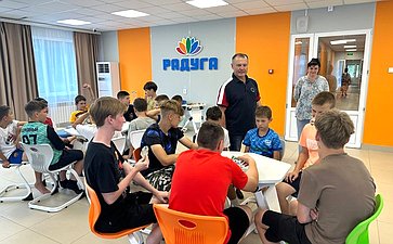 Игорь Мурог в ходе рабочей поездки в регион посетил детский оздоровительный лагерь «Радуга» в городе Спас-Клепики