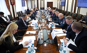 Круглый стол Комитета СФ по обороне и безопасности «Выстраивание эффективной модели взаимодействия государства и бизнеса в сфере пожарной безопасности. Вопросы проведения негосударственной экспертизы при вводе объектов в эксплуатацию»