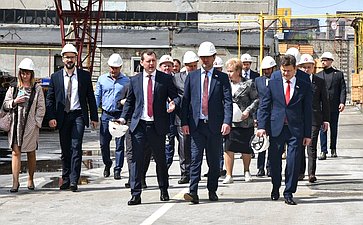 В рамках выездного совещания в Барнауле сенаторы посетили технопарк «Компонент»