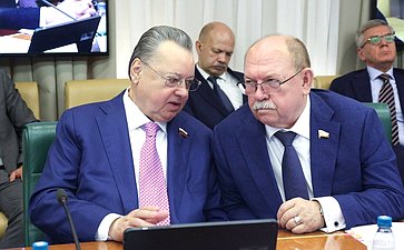 Заседание Комитета СФ по аграрно-продовольственной политике и природопользованию (в рамках Дней Чукотского автономного округа в Совете Федерации)