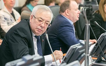 В. Бочков Заседание Комитета Совета Федерации по Регламенту и организации парламентской деятельности