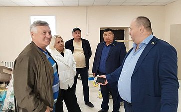 Сергей Михайлов проинспектировал ход ремонтных работ в Ононском муниципальном округе