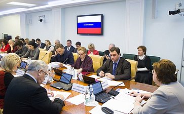 Заседание Комитета Совета Федерации по науке, образованию и культуре
