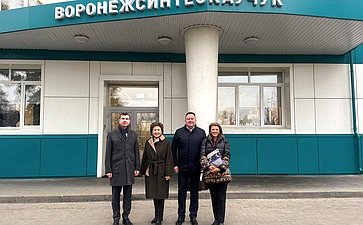 Рабочая поездка Галины Кареловой в Воронежскую область