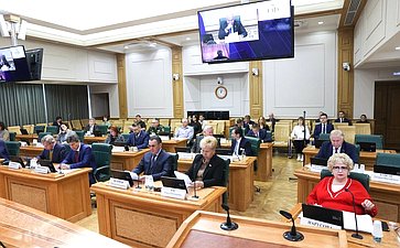 Заседание Комитета Совета Федерации по конституционному законодательству и государственному строительству
