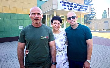 Андрей Хапочкин совершил очередную рабочую поездку в город Шебекино Белгородской области