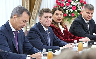 Валентина Матвиенко встретилась с Председателем Сената Парламента Республики Казахстан Мауленом Ашимбаевым