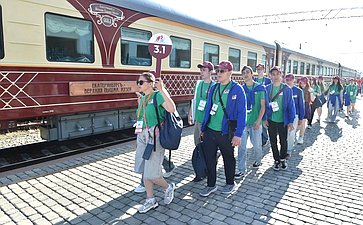 Участники проекта «Поезд Памяти» прибыли в Екатеринбург