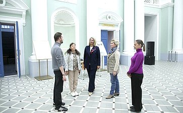 Наталия Косихина встретилась с обучающимися в Москве студентами из Ярославской области