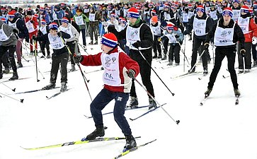 Андрей Епишин принял участие в тверском этапе Всероссийской гонки «Лыжня России — 2018»