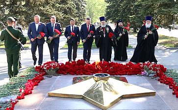 Александр Жуков принял участие в торжественных мероприятиях, посвящённых Дню Победы