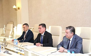 Андрей Яцкин встретился с первым заместителем Председателя Милли Меджлиса Азербайджанской Республики Али Гусейнли