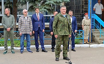 Рабочий визит первого заместителя Председателя Совета Федерации Владимира Якушева в Донецк