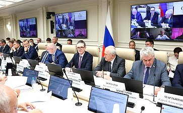 Совместное заседание Комитета СФ по конституционному законодательству и государственному строительству, Комитета СФ по обороне и безопасности и Комитета СФ по федеративному устройству, региональной политике, МСУ и делам Севера