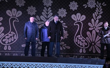 Церемония открытия ледового стадиона «Онежец»