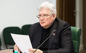 С. Щеблыгин Заседание Комитета Совета Федерации по науке, образованию и культуре