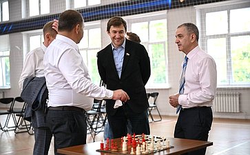 Инна Святенко и Сергей Карякин приняли участие в открытии шахматного клуба и совещании «Вовлечение участников СВО в физическую культуру и спорт»