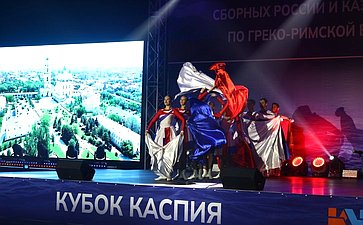 Открытие международных соревнований по греко-римской борьбе «Кубок Каспия» в Астрахани