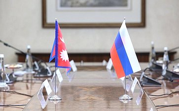 Председатель Совета Федерации Валентина Матвиенко провела встречу с Председателем Национального Собрания Федерального Парламента Непала Ганешом Прасадом Тимилсиной