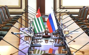 Встреча Григория Карасина с Министром иностранных дел Республики Абхазия