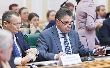 Заседание совета при Председателе СФ по вопросам жилищного строительства и содействия развитию ЖКХ Тимченко