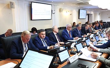 Заседание Комитета Совета Федерации по Регламенту и организации парламентской деятельности