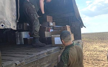 Игорь Мурог принял участие в отправке гуманитарной помощи военнослужащим из Рязанской области