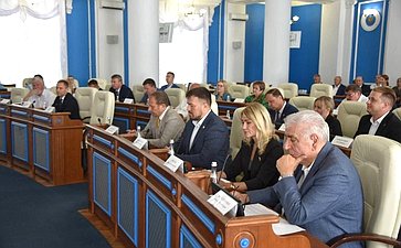 Екатерина Алтабаева приняла участие в пленарном заседании Законодательного собрания города Севастополя