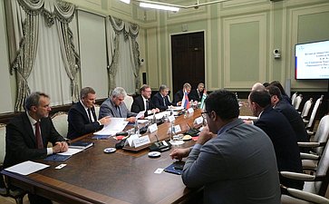 Встреча заместителя Председателя СФ Константина Косачева со Спикером Народного Собрания – Парламента Республики Абхазия