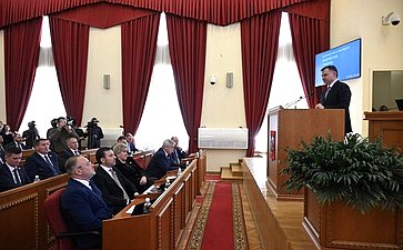 Василий Голубев принял участие в 30-м заседании Законодательного Собрания Ростовской области VII созыва