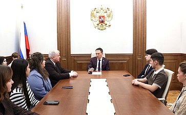 Встреча сенатора РФ Тимура Нагуманова со студентами ЧОУ ВО «Казанский инновационный университет имени В. Тимирясова»