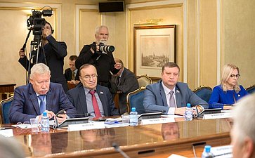 Совместное заседание рабочих групп Временной комиссии Совета Федерации по защите государственного суверенитета и предотвращению вмешательства во внутренние дела РФ