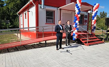 Игорь Мурог принял участие в торжественном открытии нового фельдшерско-акушерского пункта в селе Турово Ряжского округа