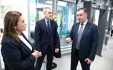 Сенаторы посетили Центр физкультурной и спортивной работы «Олимпия» Тюменского муниципального района